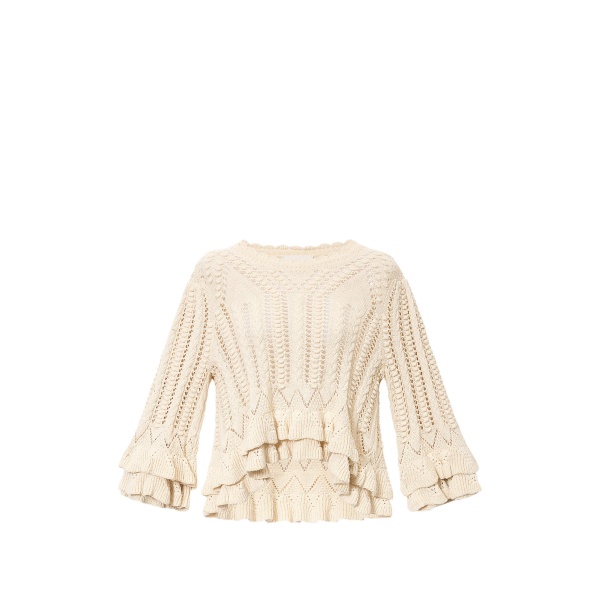 Norma ruffled pullover