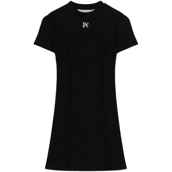 open back T-shirt minidress