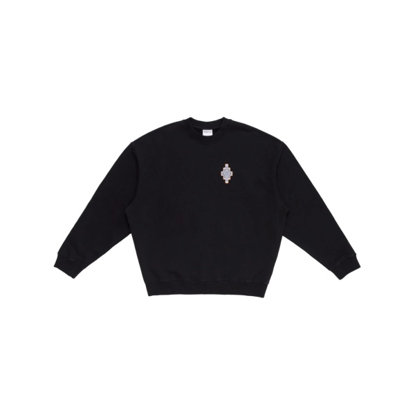 Optical Cross cotton sweatshirt