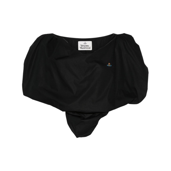 Orb-embroidered blouse