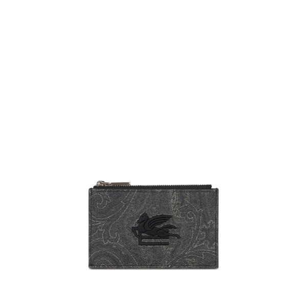 paisley coin-pocket wallet