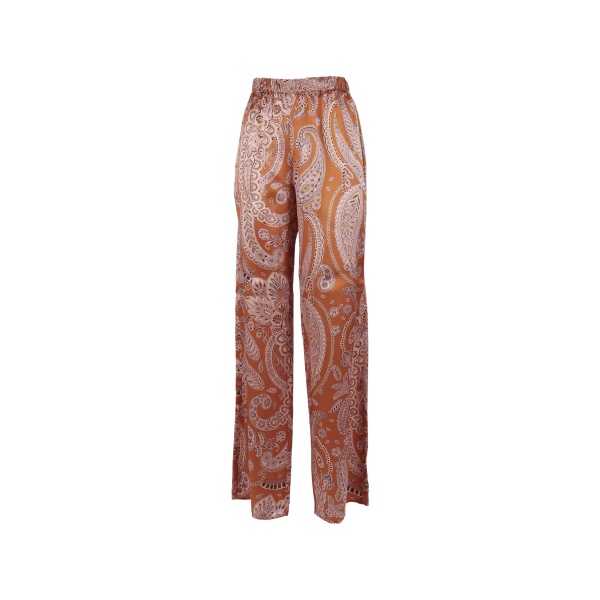 paisley-print palazzo pants