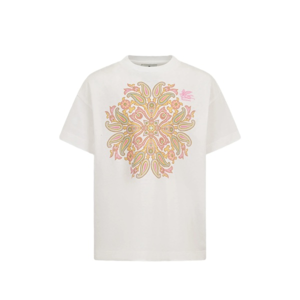 paisley-print T-shirt