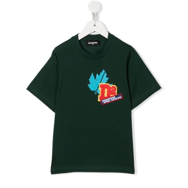 patch-detail cotton T-Shirt