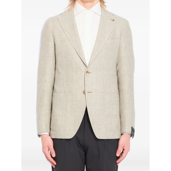 patch pocket linen jacket