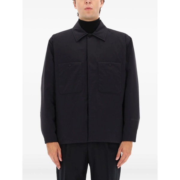 patch-pockets shirt jacket