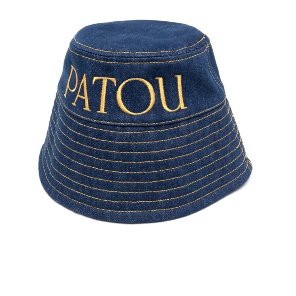 Patou denim bucket hat