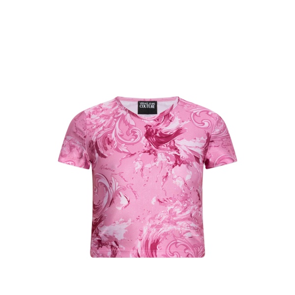 patterned T-shirt