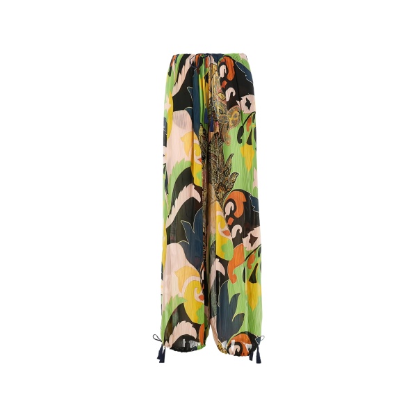 patterned trousers