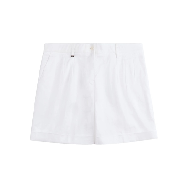 pleated shorts