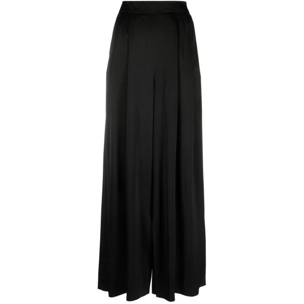 pleated wide-leg trousers