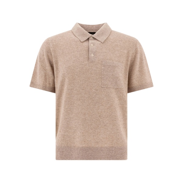 pocket short-sleeve polo shirt