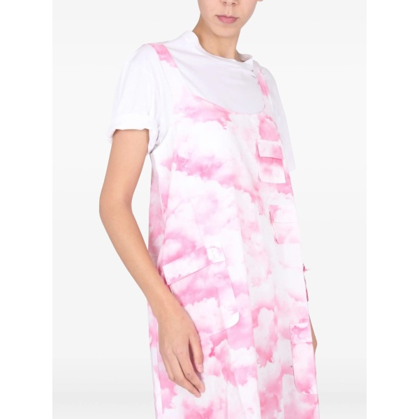 pocketed mini day dress