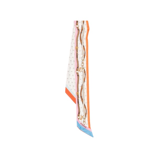 Pogo belt print scarf