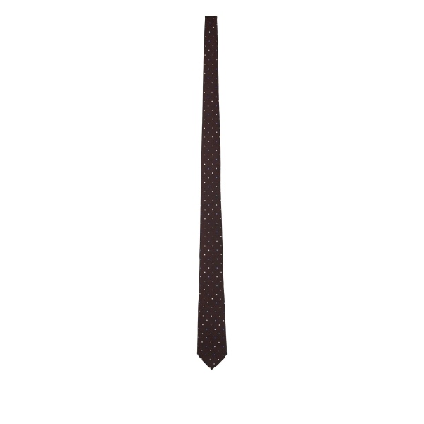 polka-dot tie