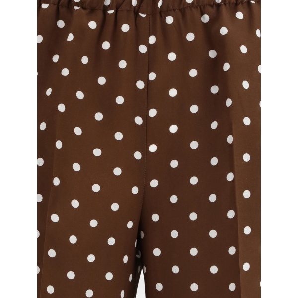 polka-dot trousers