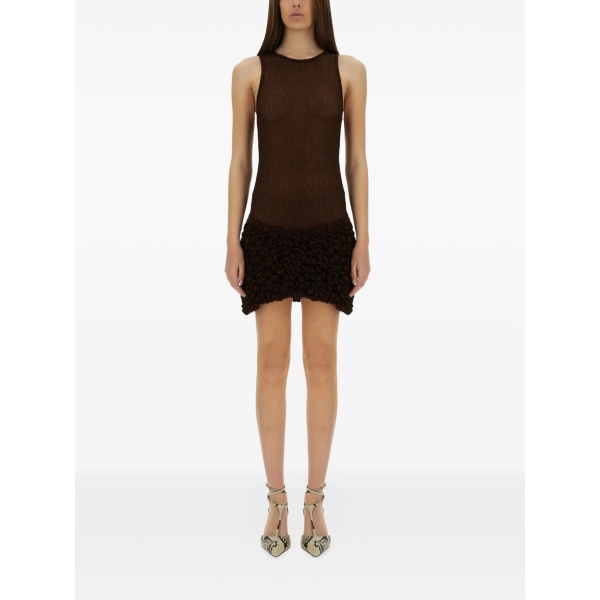 Poncik ruffled mini dress