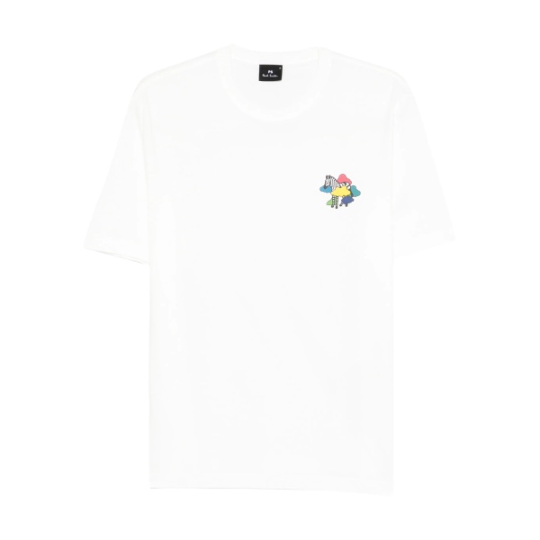 print-detail T-shirt