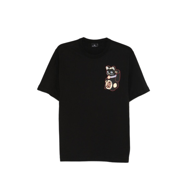 print-detail T-shirt