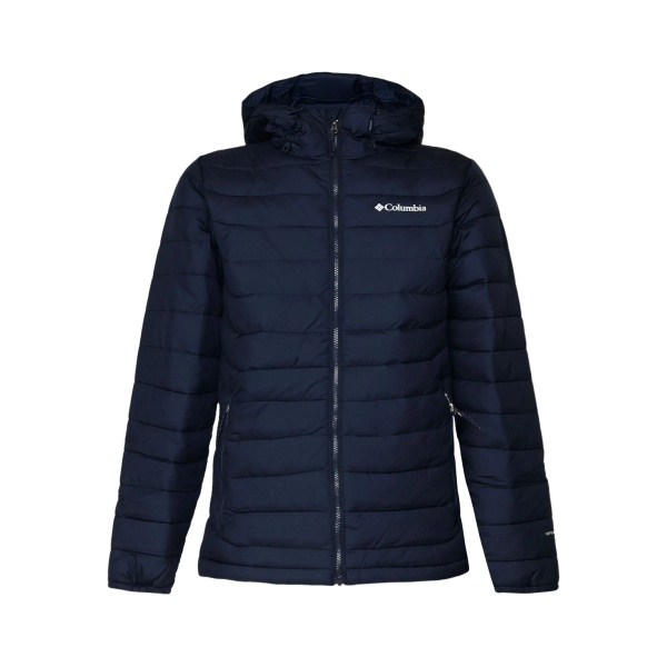 quilted hooded jacket