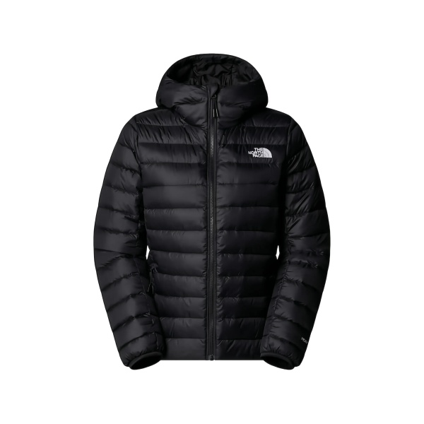 quilted hooded jacket