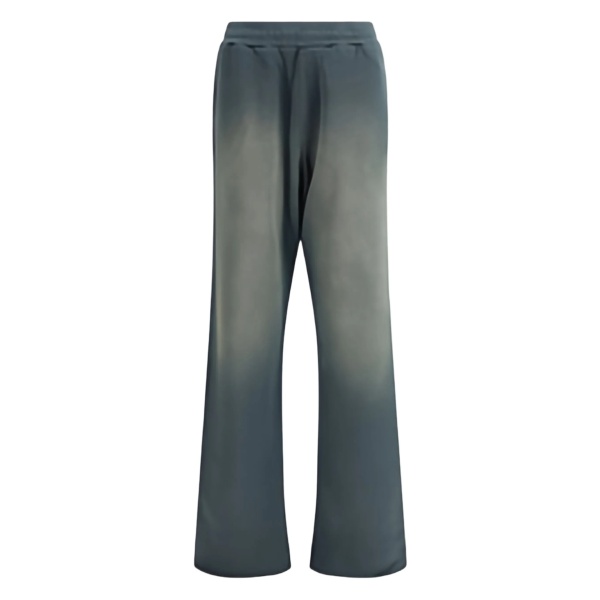 raw-cut track pants