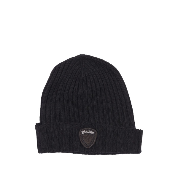 ribbed appliqué hat