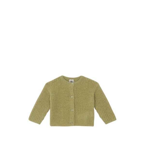 ribbed cardigan