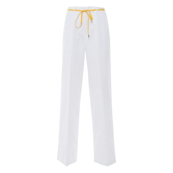 ribbon-belt trousers