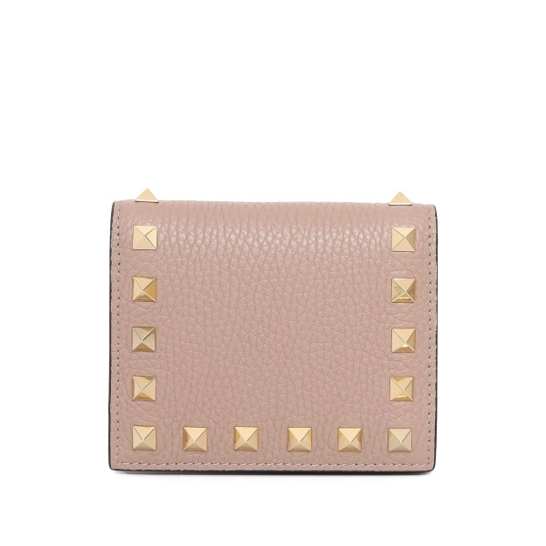 Rockstud-embellished wallet