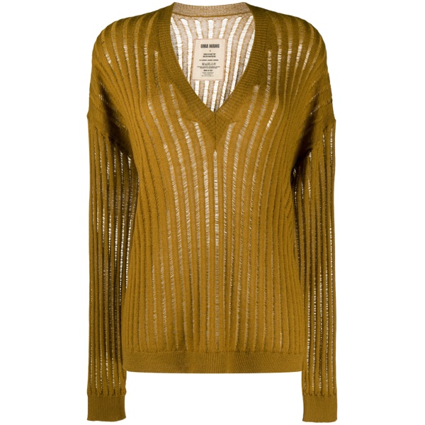 semi-sheer cashmere jumper