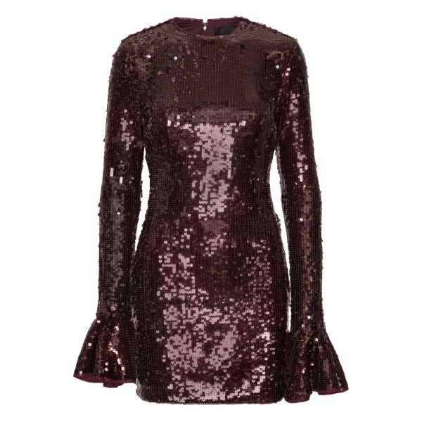 sequin-embellishment mini dress