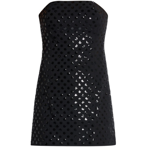 sequinned mini dress