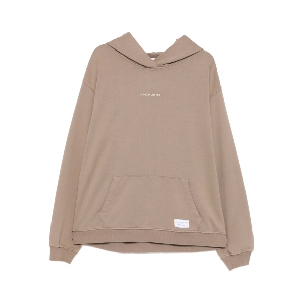 silicone logo hoodie