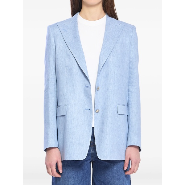single-breasted blazer