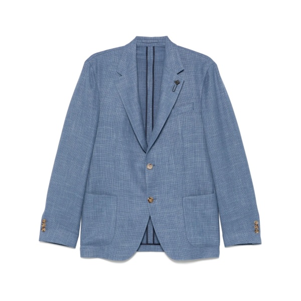 single-breasted blazer