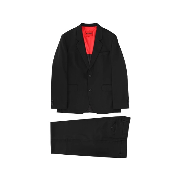 single-breasted extra-slim-fit suit suit