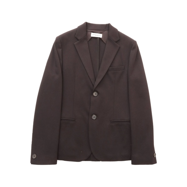 single-breasted notched-lapel blazer