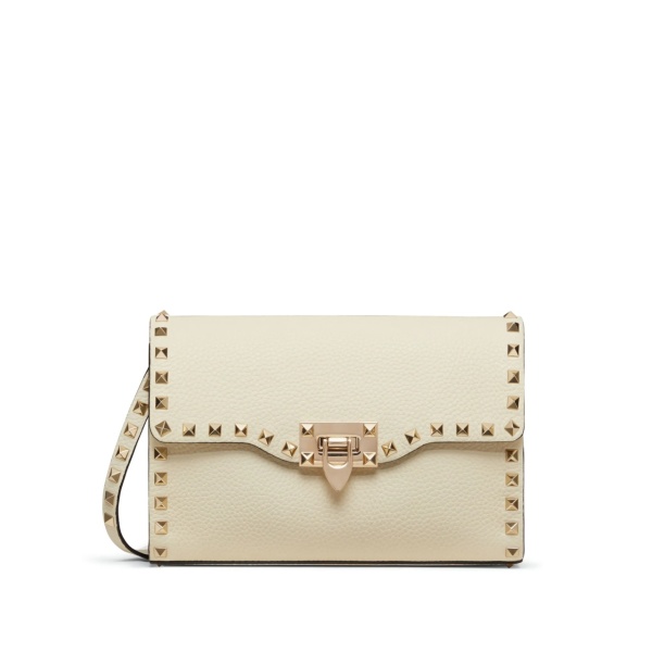 small Rockstud leather crossbody bag