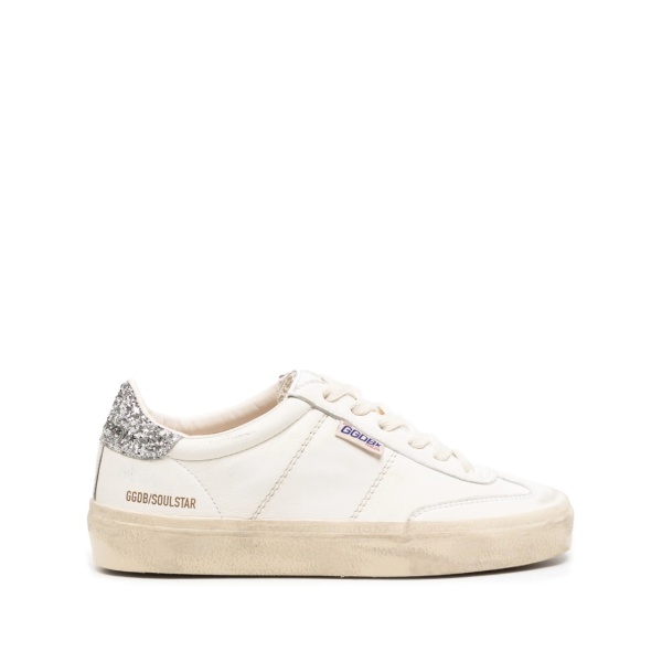 Soul Star distressed glittered sneakers