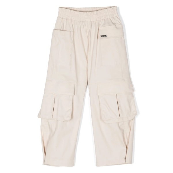 straight-leg cargo trousers
