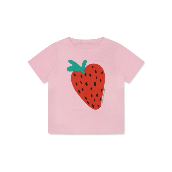 Strawberry-print T-shirt