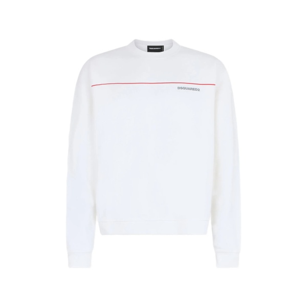 stripe-detail sweatshirt