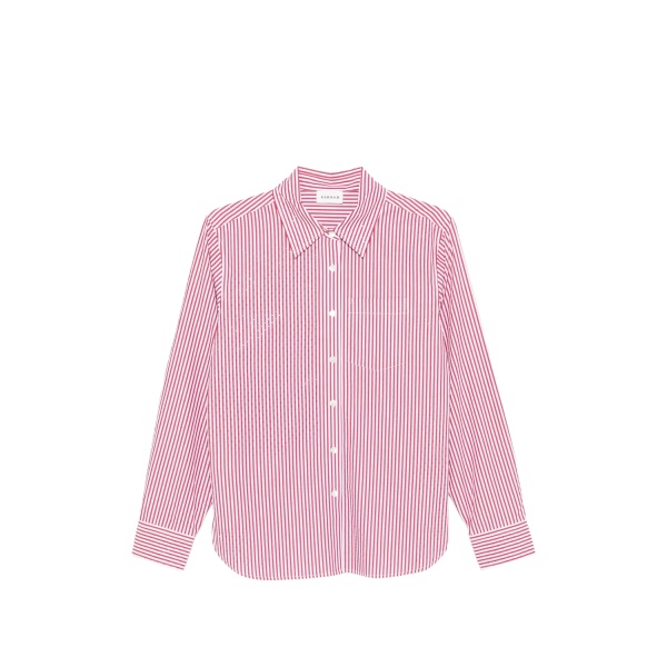 striped embellished shirt