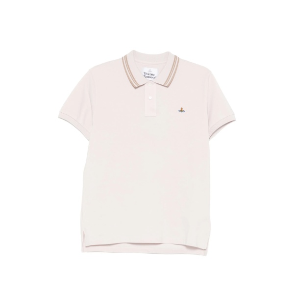 striped polo shirt