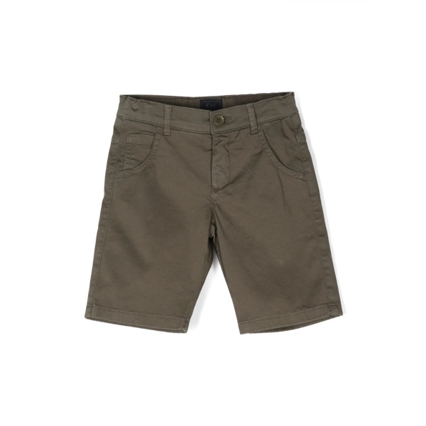 tailored cotton shorts