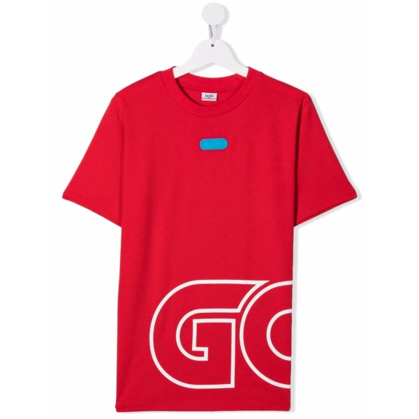 TEEN oversized logo-print T-shirt