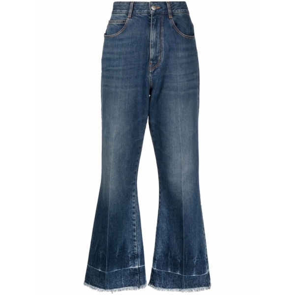 The '90s cropped flared jeans