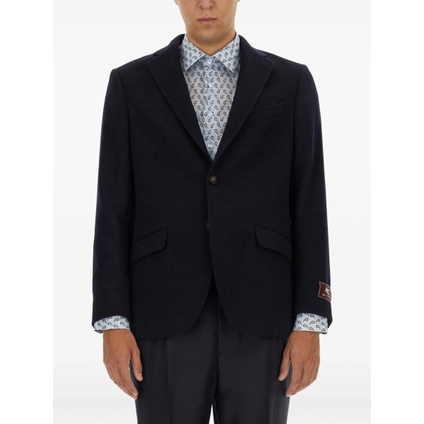 two-button cashmere blazer