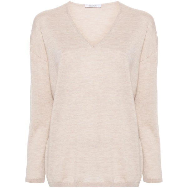 V-neck cashmere jumper
